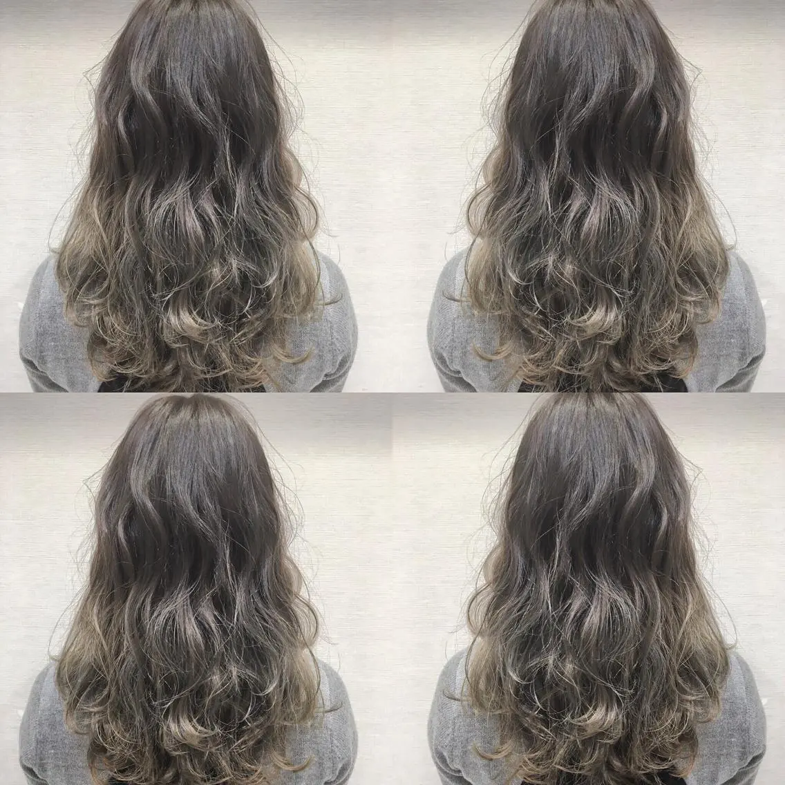 ロング カラー ヘアアレンジ ブリーチ ケアブリーチ グラデーションカラー ハイライトカラー イルミナカラー 白髪ぼかしハイライト 茗荷谷駅徒歩2分のヘアスタイル