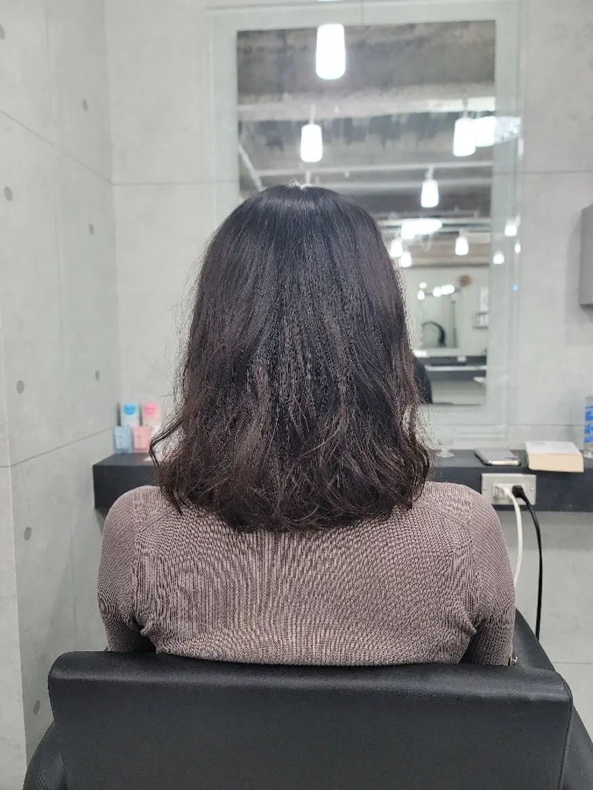 ロング カラー パーマ ❇️安達 優心❇️ レイヤー/艶髪特化のヘアスタイル