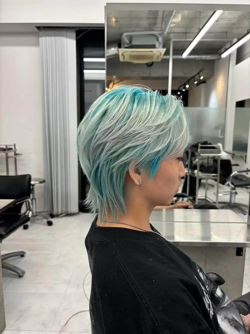 カラー ブロンド デザインカラー ✂︎渋谷✂︎ ADITIONのヘアスタイル