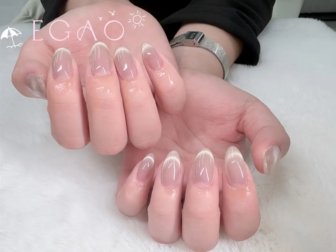 ネイル アートネイル フットネイル フレンチネイル ジェルネイル グラデーション ハンドネイル EGAO NAIL 錦糸町店のネイルデザイン