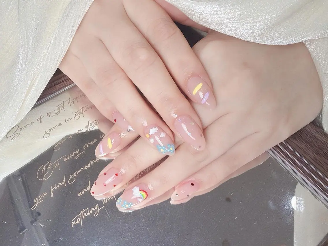 ネイル ハンドネイル ハンドケア 🎀も ものネイルデザイン