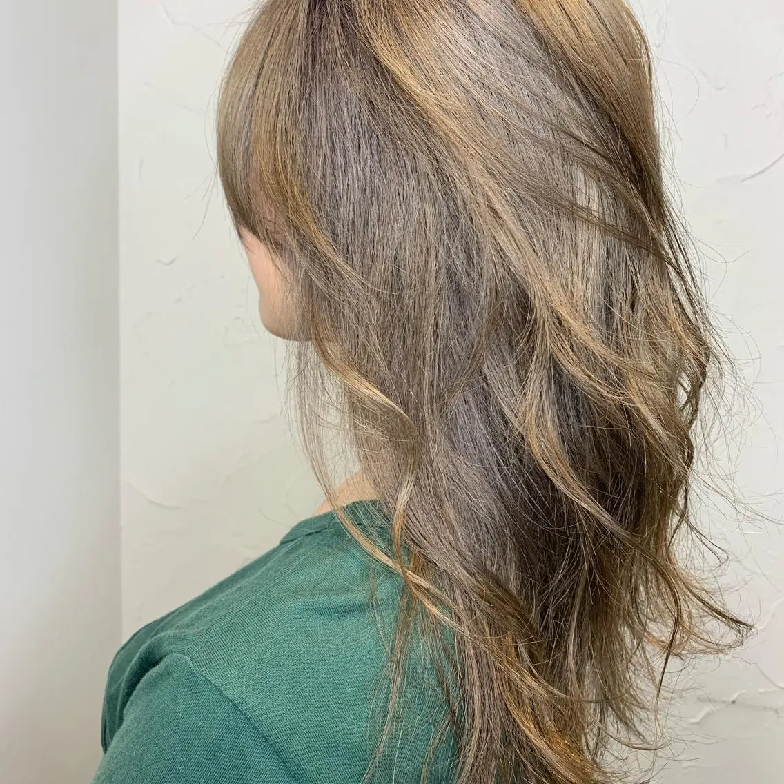 ロング カラー パーマ キッズ ネイル マツエク・マツパ 🟤TAP🟤 木曳野　金沢店のヘアスタイル
