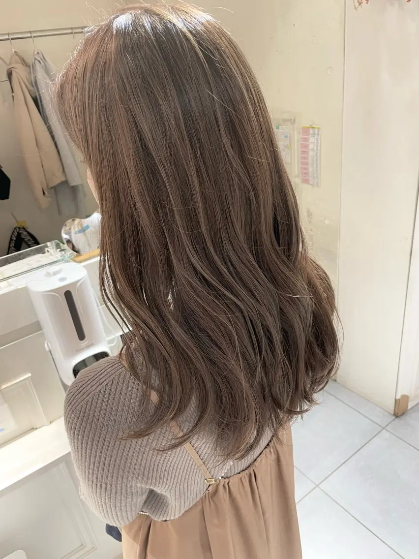 ロング カラー 𝑲𝒂𝒏𝒏𝒂 🕊🫧のマツエク・マツパデザイン