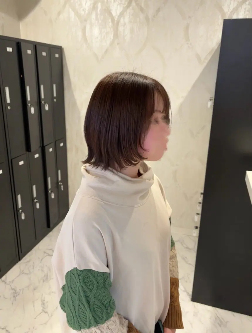 ショート ボブ レイヤーカット シャギー バッサリカット募集中 星川まお𝜗𝜚のヘアスタイル