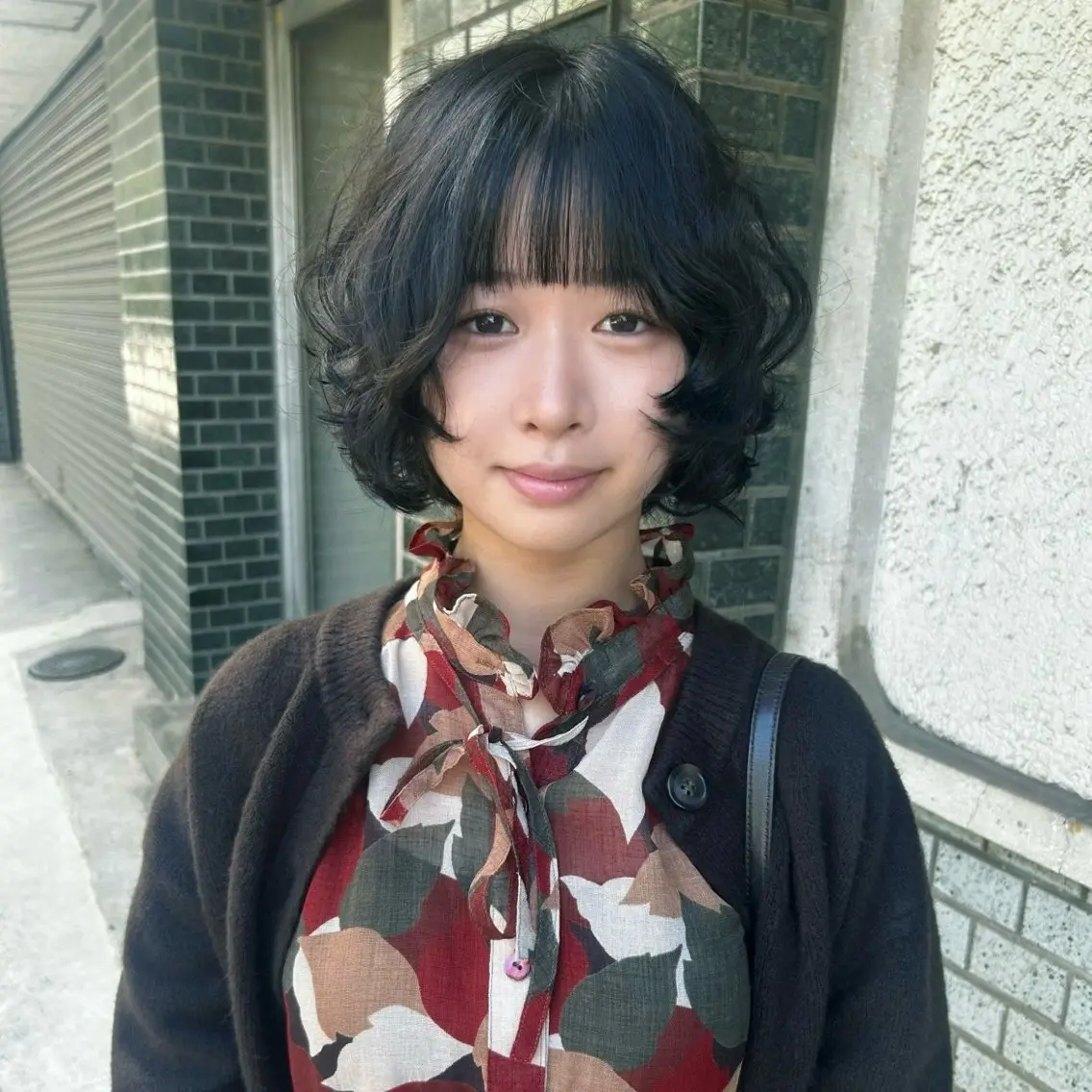 ショート パーマ カット パーマ ユメナ ̖́-のヘアスタイル