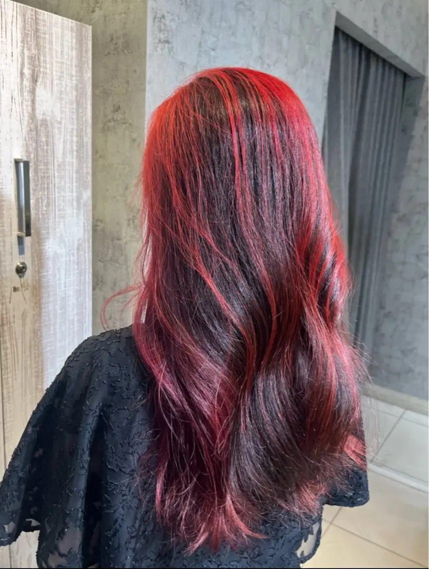 セミロング カラー ヘアカラー ✨髪質改善カラー✨ ななみのヘアスタイル