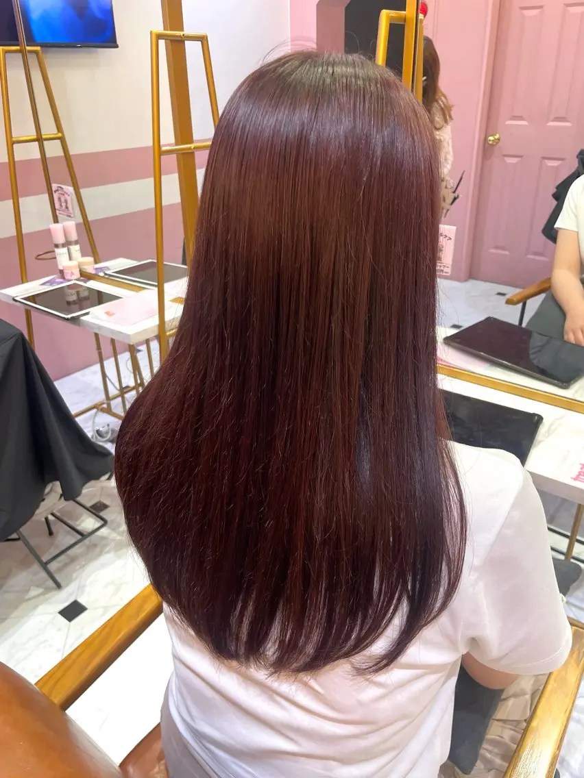 【限定メニュー】ワンカラー＋ヘアマスクor顔周りカット✨️の写真
