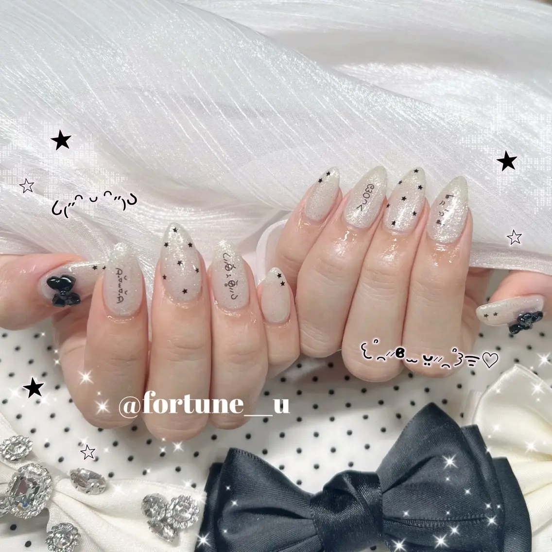 ネイル ドット ガーリー 韓国ネイル 持ち込み ワンホンネイル ハンドネイル 💜6/19空✩.* Yuuna💜のネイルデザイン