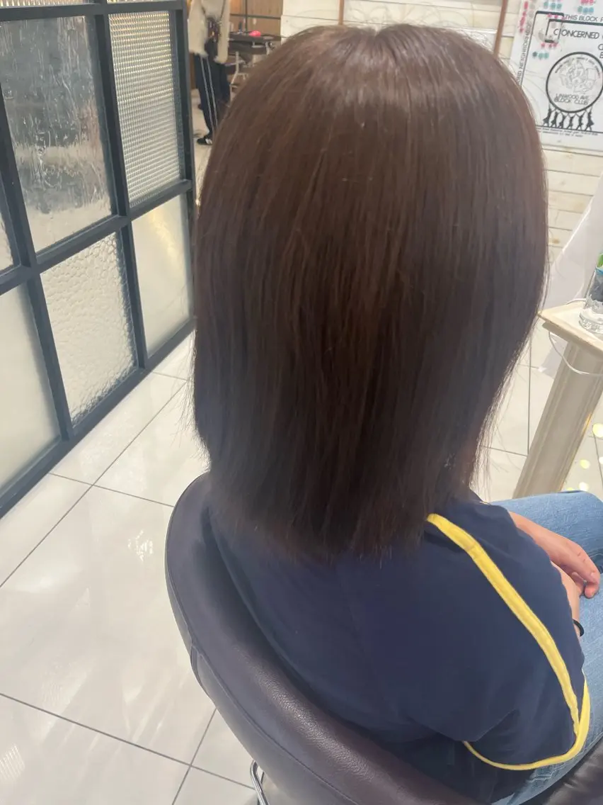 カラー ブリーチ ダブルカラー ブリーチなしカラー ヘアカラー BEGIN Aya🥀のヘアスタイル