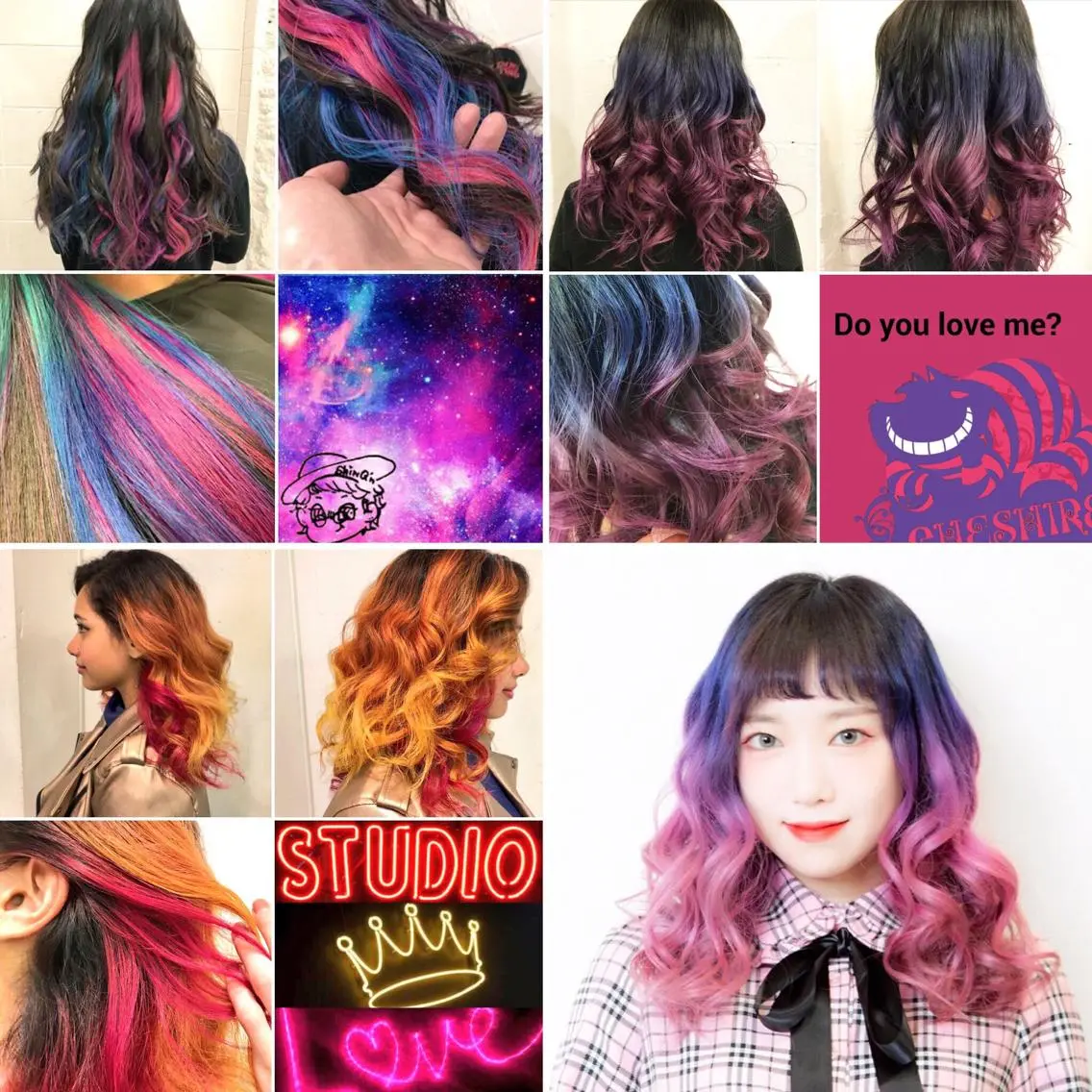 ロング カラー メンズ ヘアカラー トリートメント ✨️眉毛、派手髪、 ハイトーンShinの眉毛・アイブロウイメージ