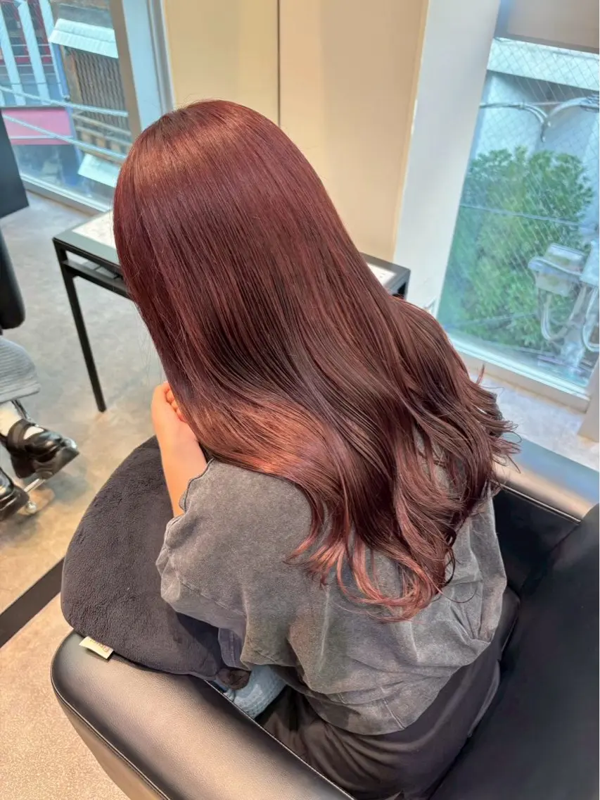 🫧ブリーチなし Wcolor➕hairset🫧の写真