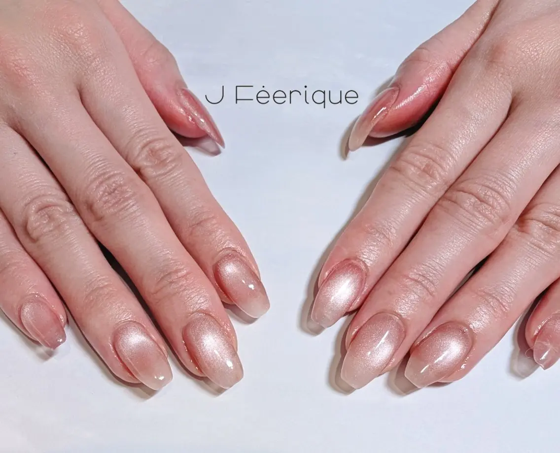 ネイル マグネットネイル ハンドネイル ハンドケア Eri　歴8年　/ 南森町ネイル💅のネイルデザイン