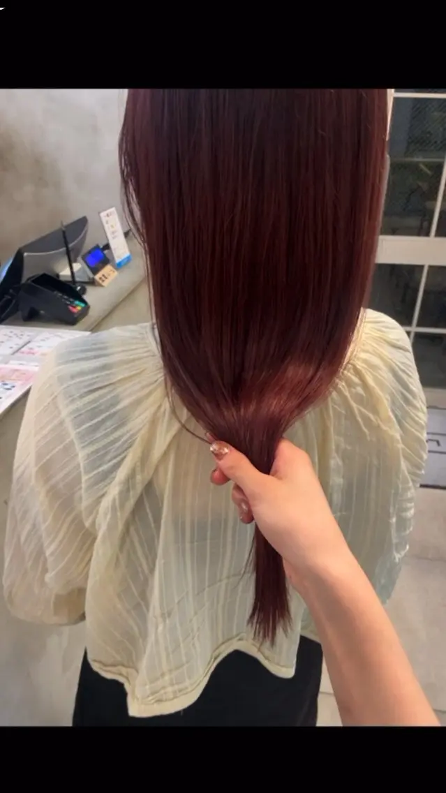 セミロング カラー miyu /色素薄め Oliveのヘアスタイル