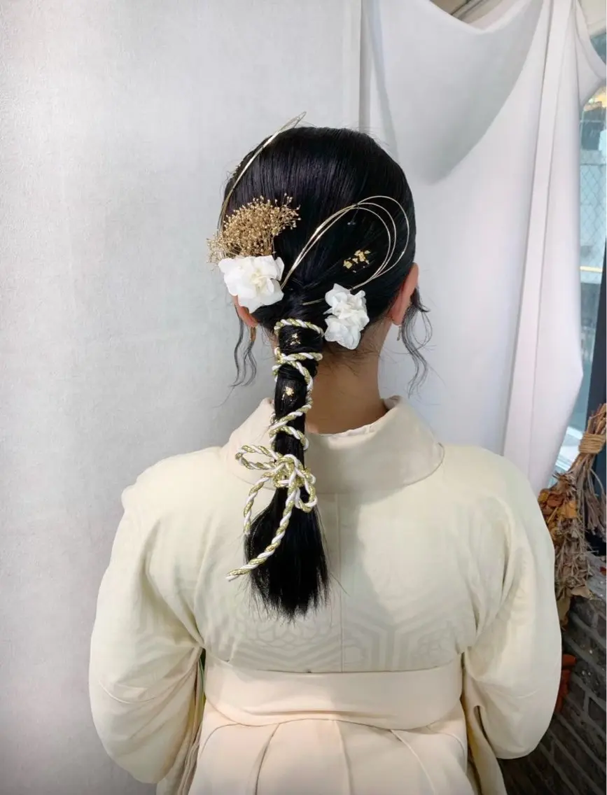 ヘアアレンジ 🐏みや🐏 セットモデルのヘアスタイル