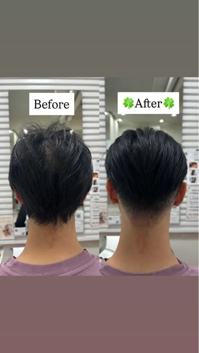 🍀Men's cut🍀➕shampoo🫧(刈り上げ⭕️)ミリ数を相談しながらすっきりカッコいい仕上がりに🔱の写真