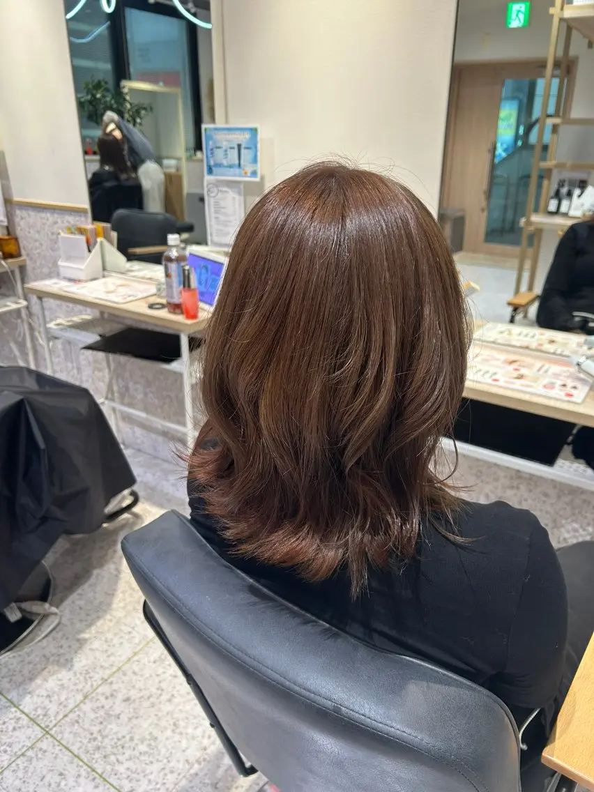 カラー ♡透明感カラー★ ネイル/しの♡のヘアスタイル