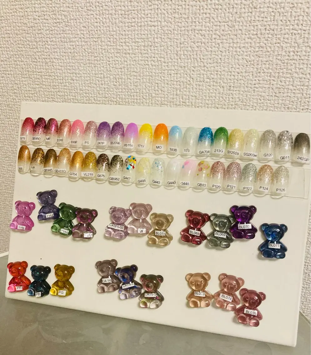 ネイル ラメ(グリッター) ラメグラデーション マグネットネイル 💎5516 MACHIKOのネイルデザイン