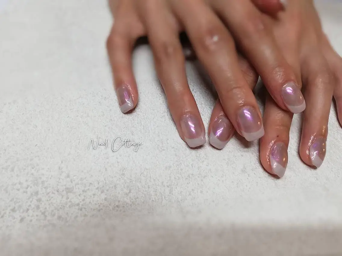 ネイル ミラーネイル スカルプネイル ハンドネイル Nail cottageのネイルデザイン