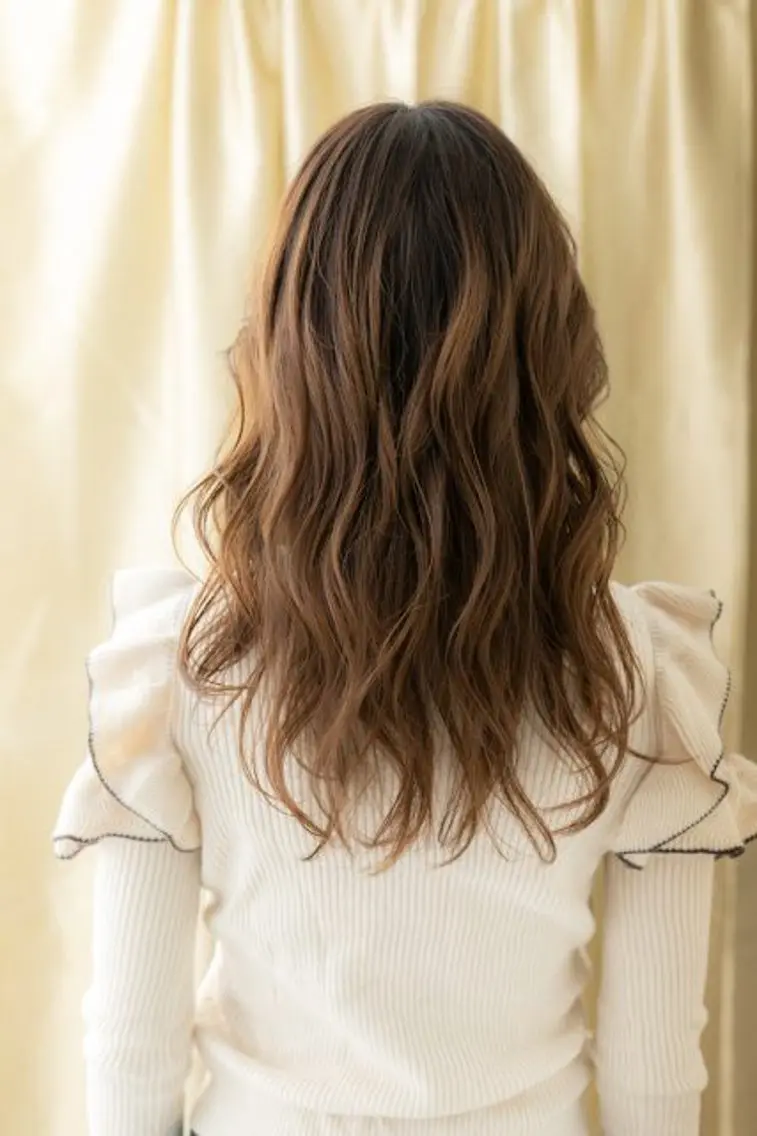 ロング カラー パーマ ヘアカラー トリートメント ヘッドスパ クセ毛解決💠艶髪 縮毛矯正💠棚村竜太のヘアスタイル