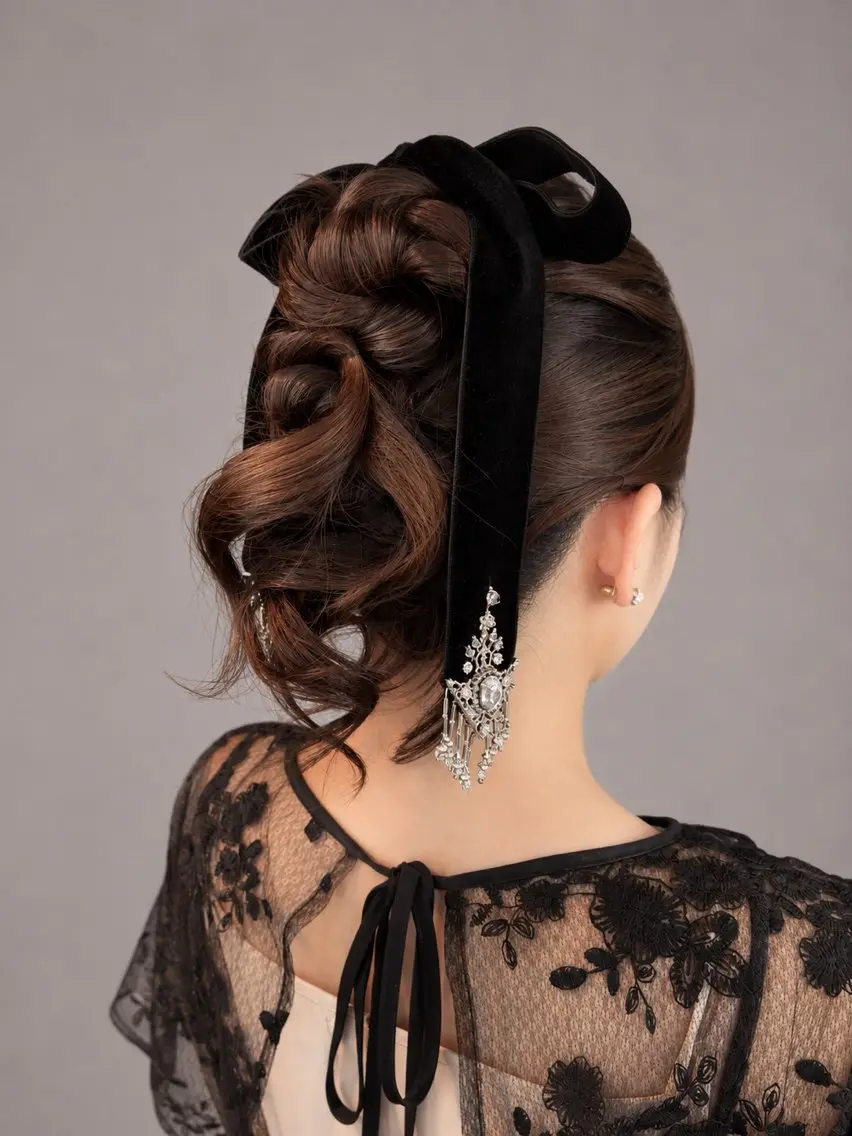 ヘアアレンジ 結婚式・ブライダル 卒業式のヘアスタイル ヘアセット charm《銀座》 ヘアセット/縮毛矯正のヘアスタイル