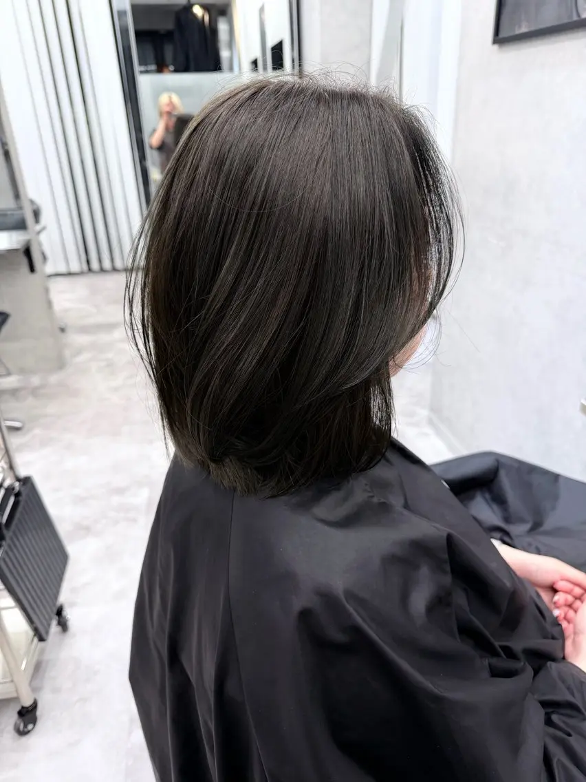 ロング ヘアカラー ハイトーン/渋谷 韓国風/Narukaのヘアスタイル