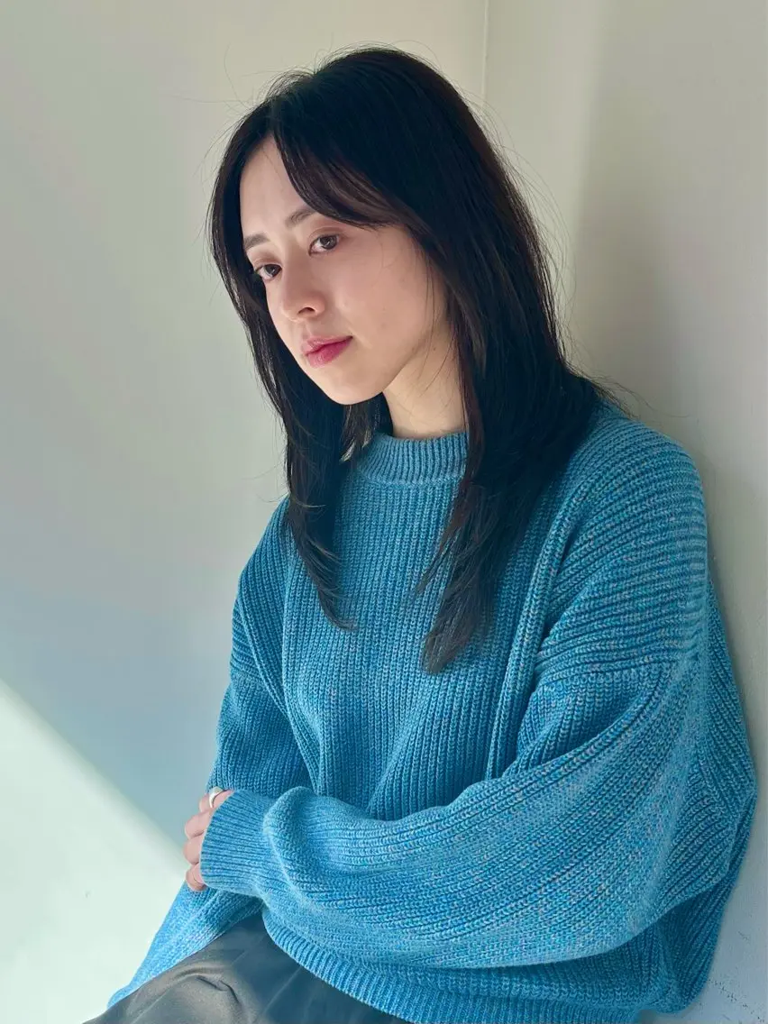 セミロング カット 武藤 虎太朗のヘアスタイル