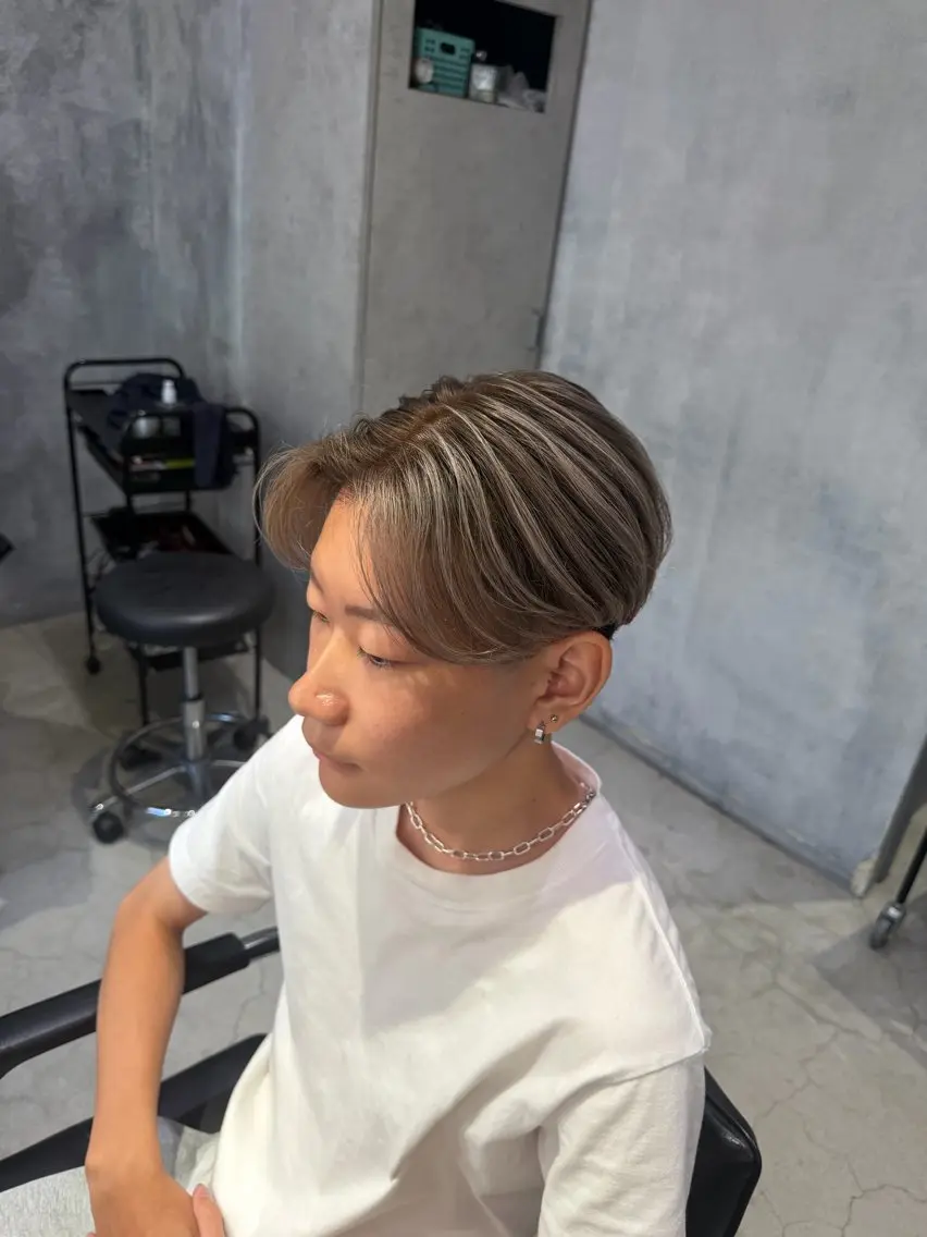カラー バレイヤージュ バレイヤージュ特化 SORATAのヘアスタイル