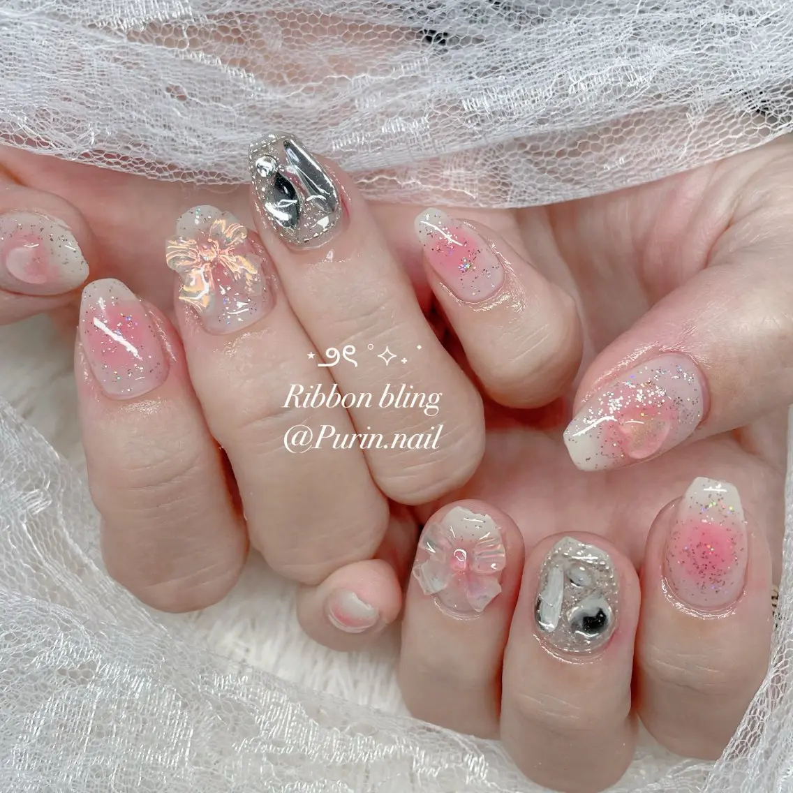 ネイル ハンドネイル Nails by Purin🍮のネイルデザイン