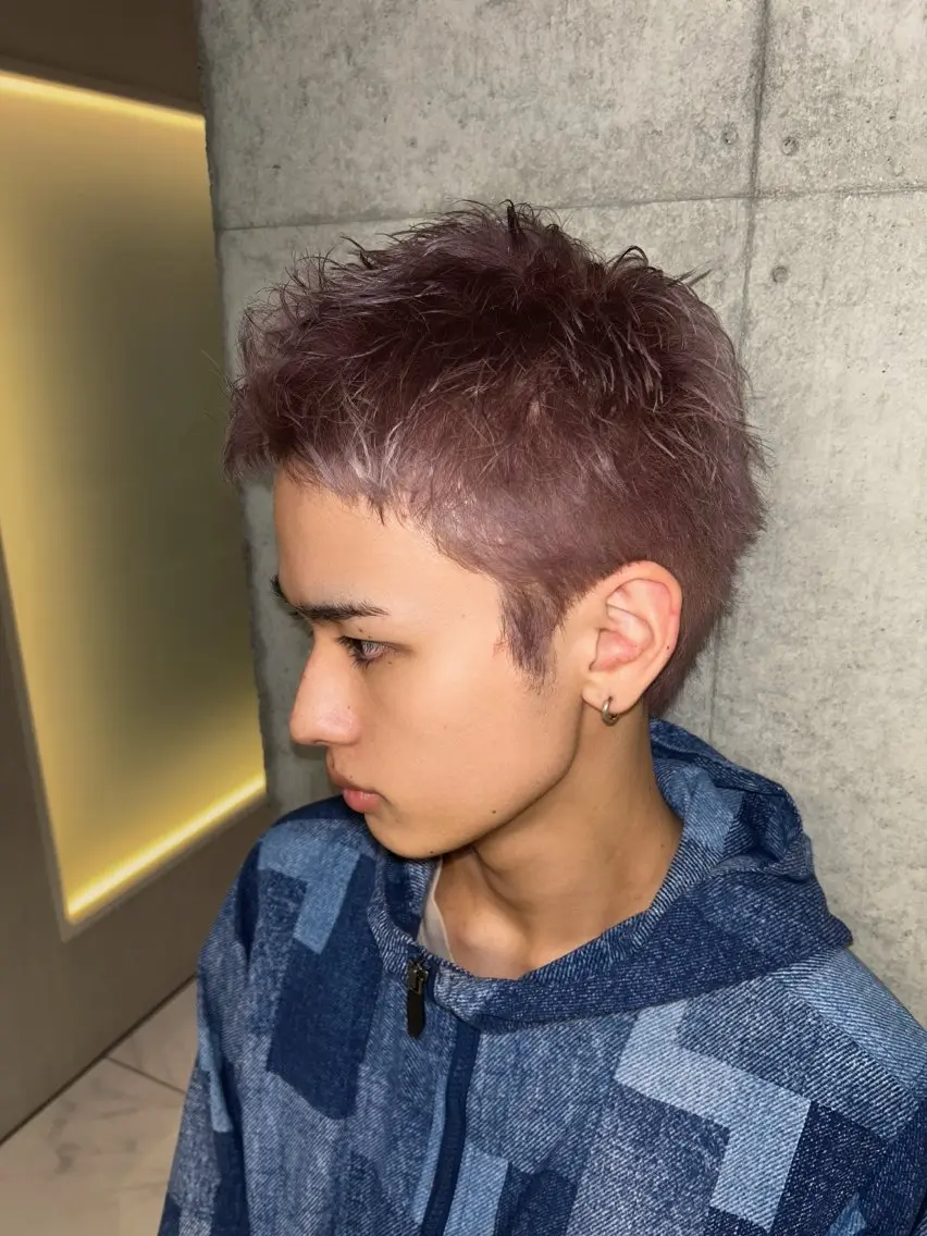 カラー ヘアカラー ️💜akari💜 ハイトーン/レイヤーのヘアスタイル