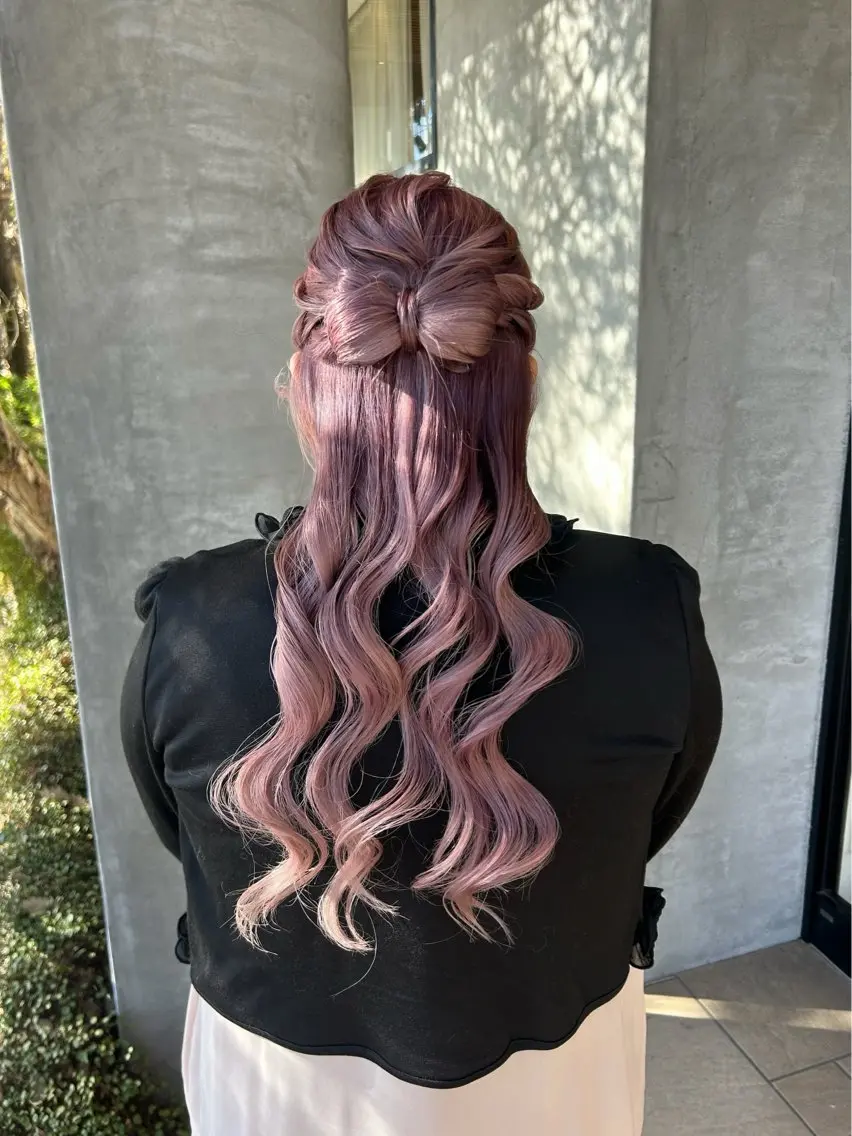 ロング ヘアアレンジ ヘアセット lapis / soraのヘアスタイル