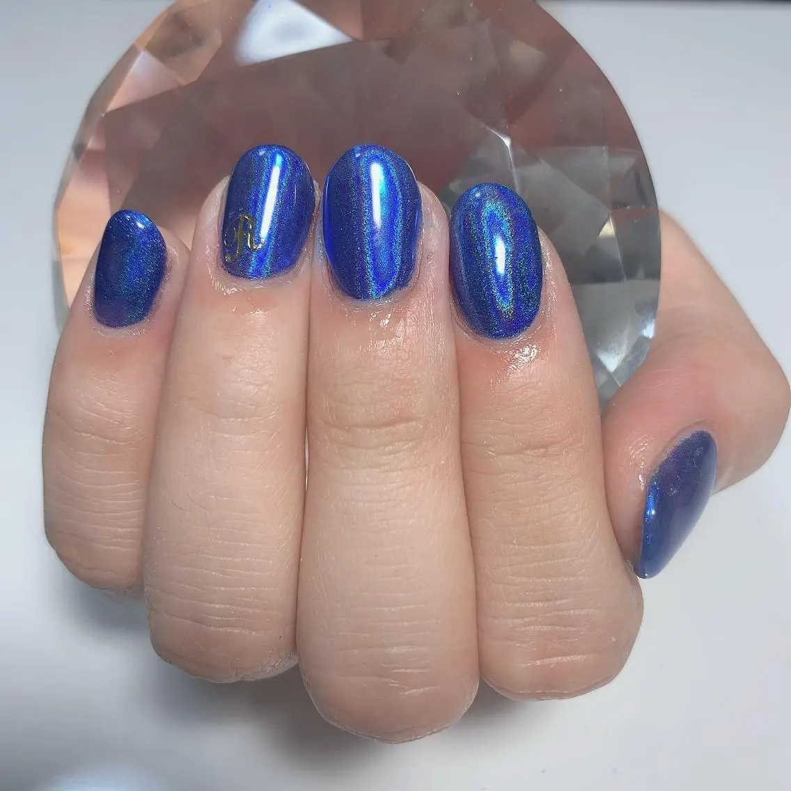 ネイル ブルー Kayo 💅のネイルデザイン