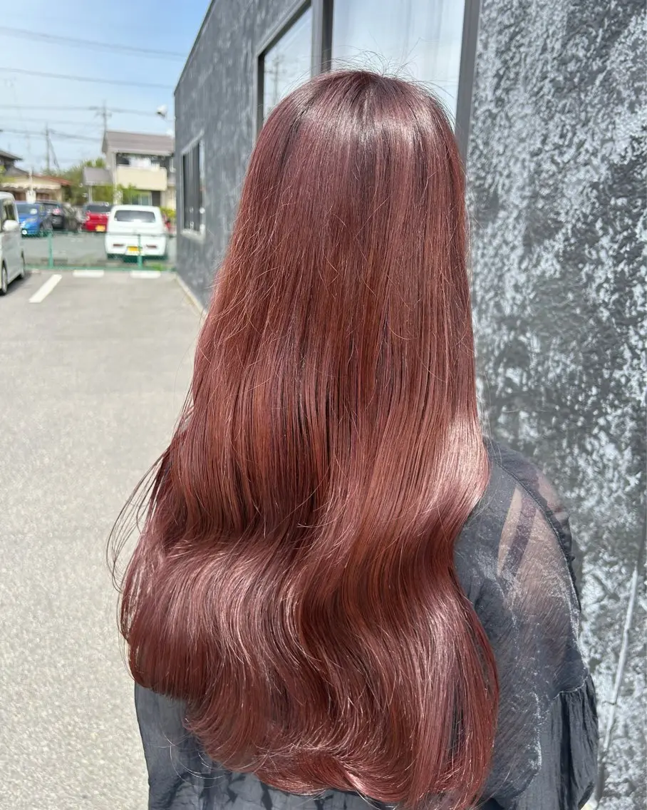 ロング カラー ヘアカラー 平畑 直将のヘアスタイル