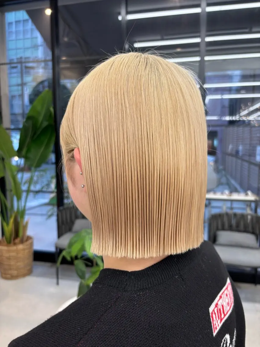 【ボブ✂️】土曜限定!!!テストモデル様大募集🤍カット+トリートメント𓍯の写真