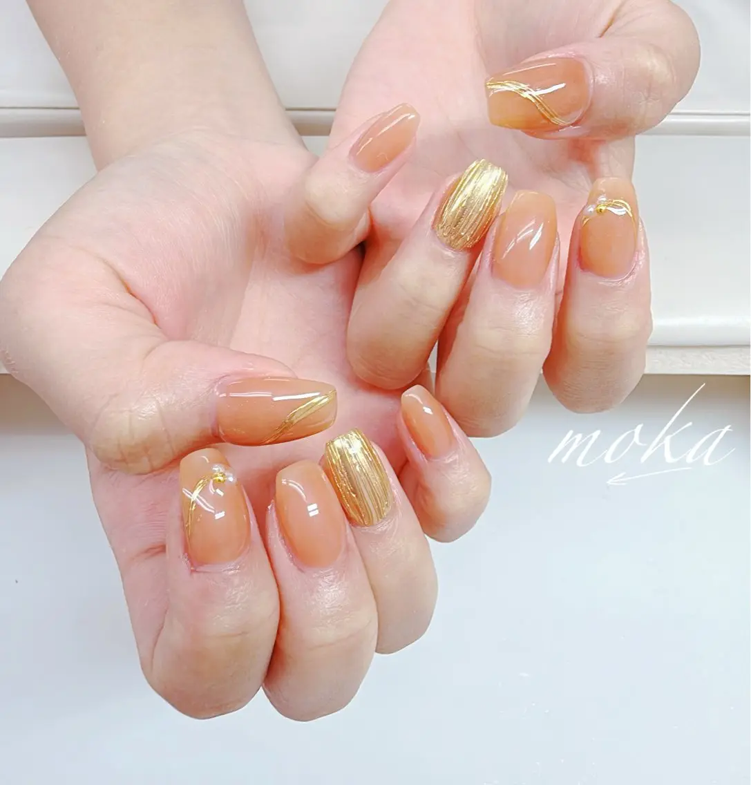ネイル ハンドネイル ハンドケア 胡蝶蘭レディースサロ ンNailMOKAのネイルデザイン