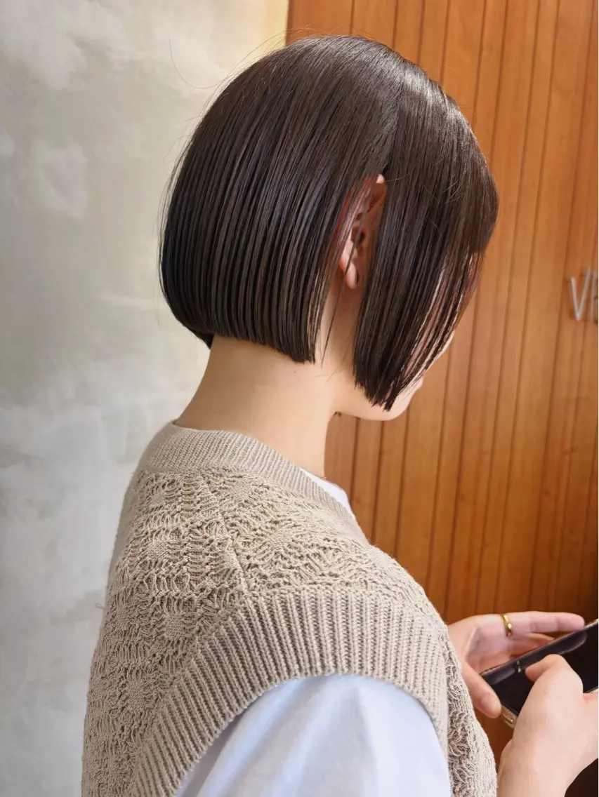ショート カット トリートメント 華 /ショート/ボブのヘアスタイル