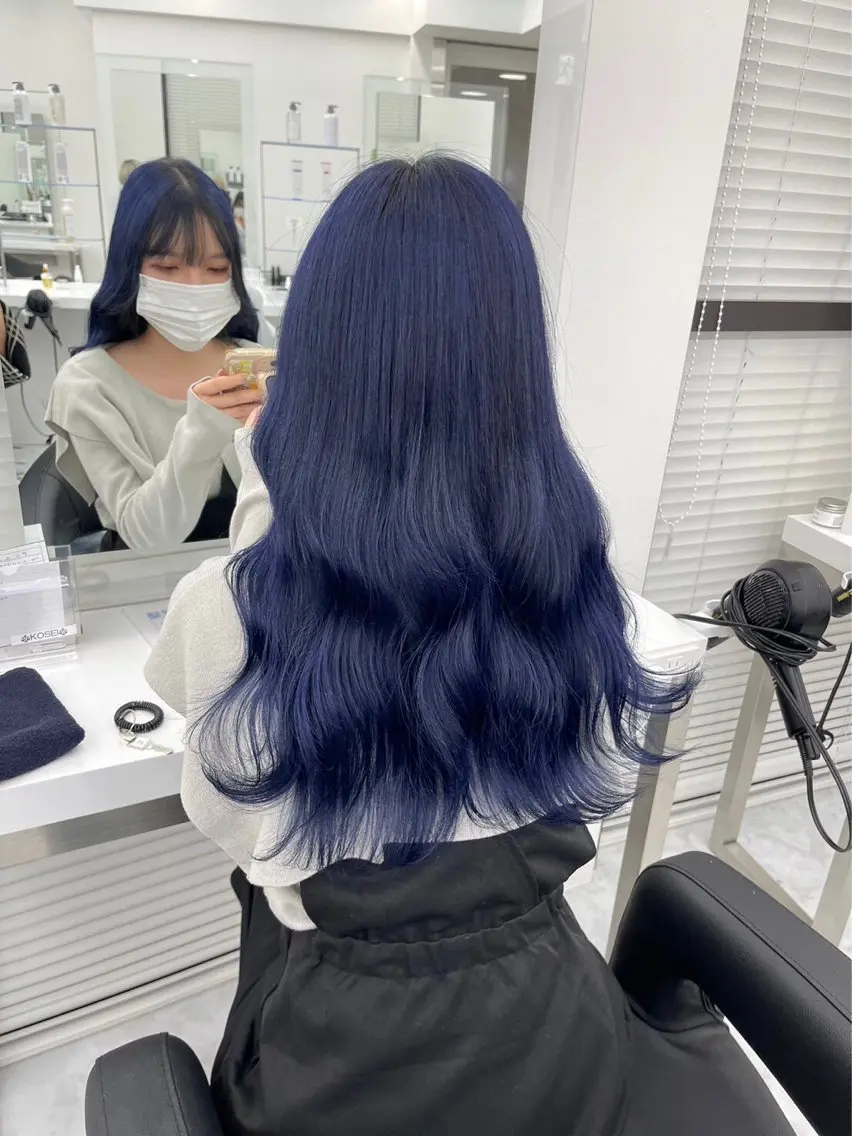 ロング カラー ヘアアレンジ ヘアカラー トリートメント ヘッドスパ ヘアセット 公式🎠LAND 池袋店🎠のヘアスタイル