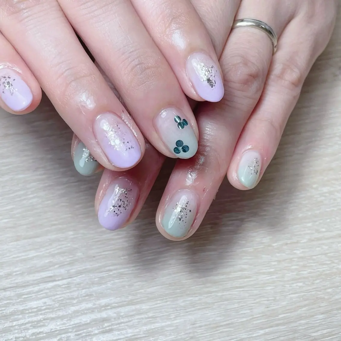 ネイル ハンドネイル nail salon BONHEURのネイルデザイン