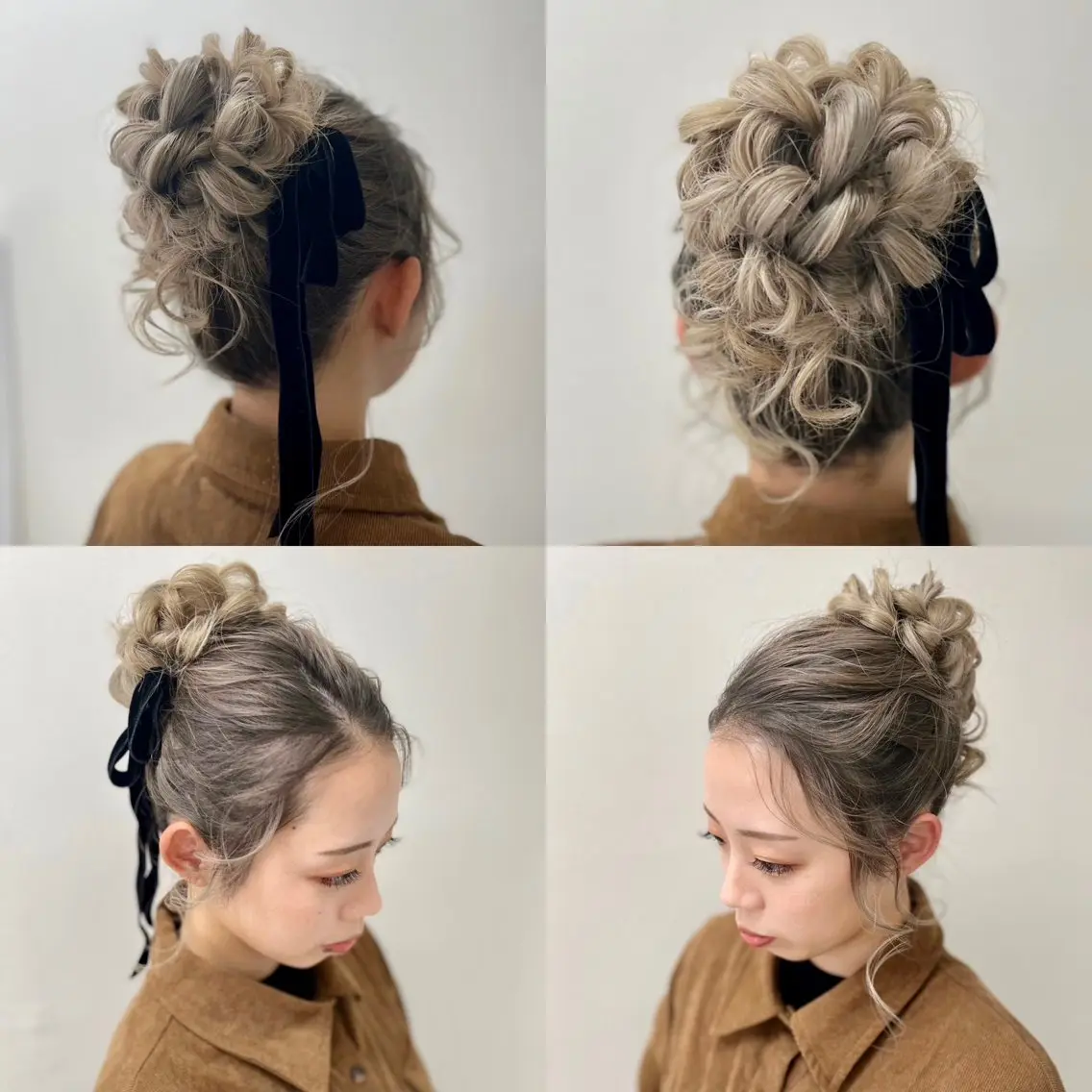 ヘアアレンジ ヘアセット ヘアセットサロン ココのヘアスタイル