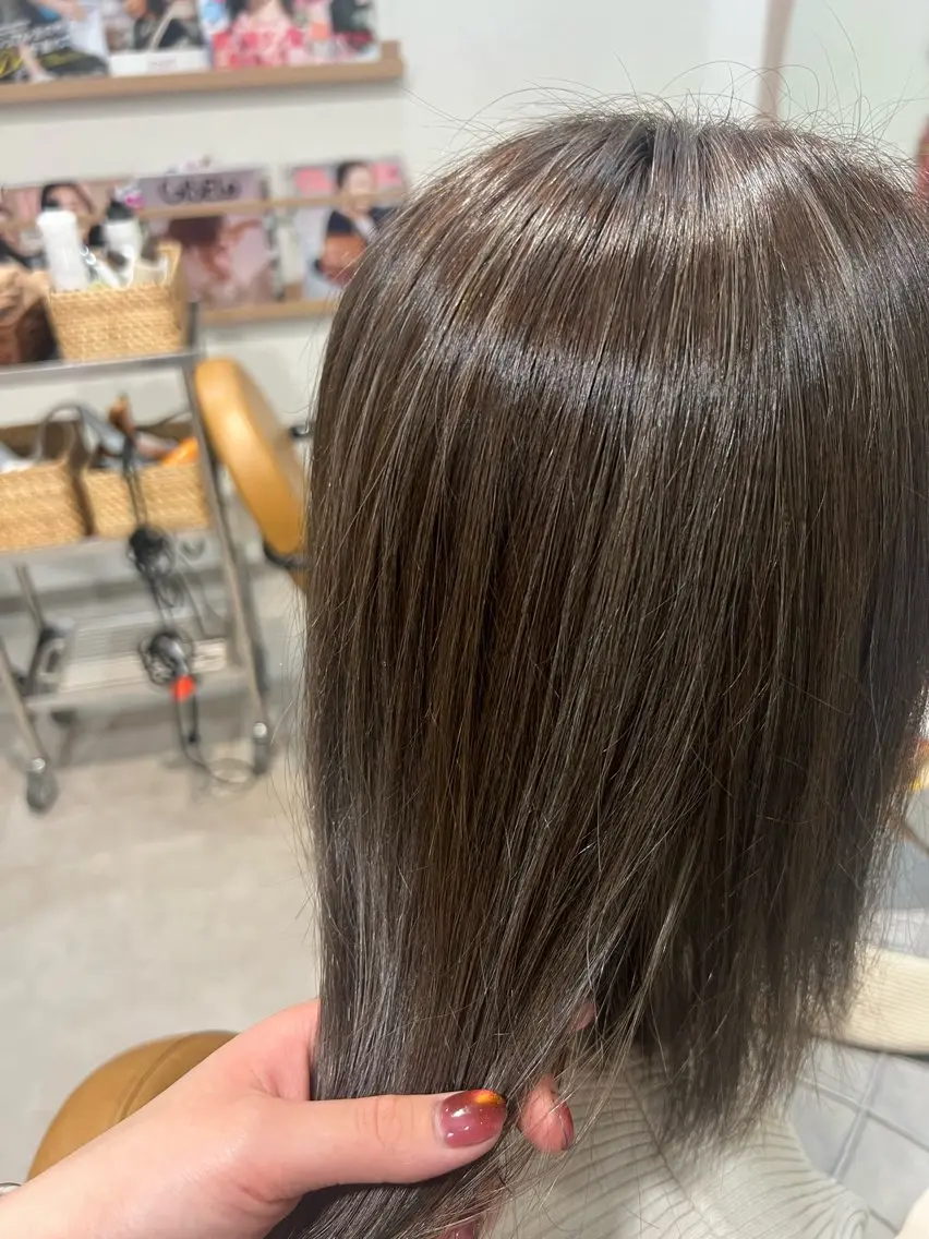 カラー ハラダユウカ flower西明石店のヘアスタイル