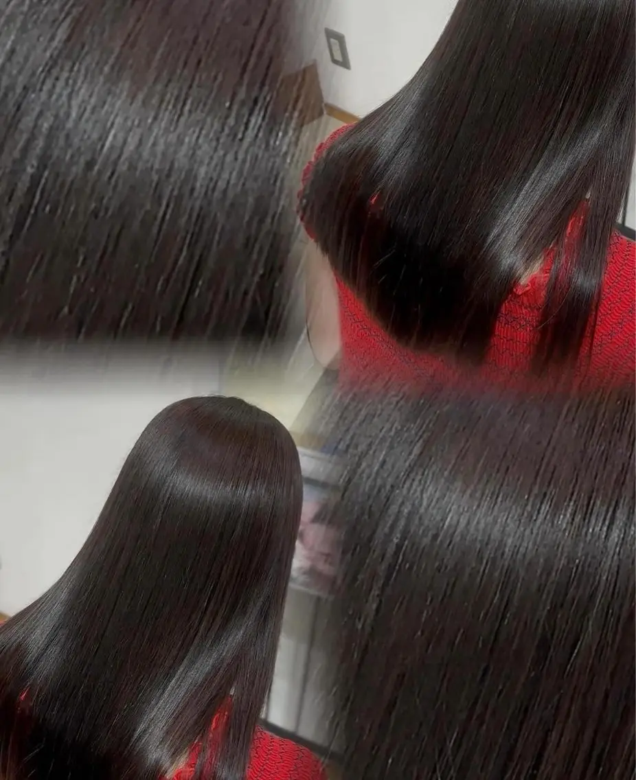 ロング ヘアカラー 髪質改善/縮毛矯正 透明感カラー/スバルのヘアスタイル