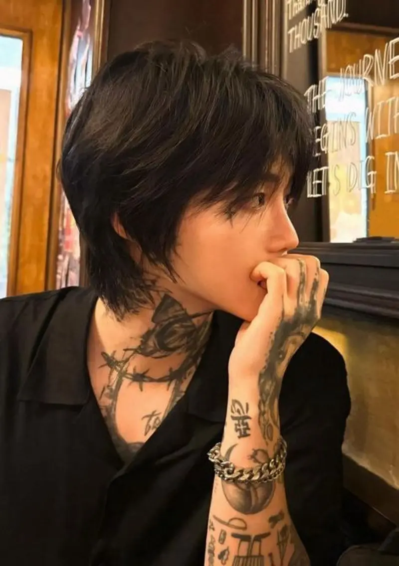 メンズ カット 荻原 希美のヘアスタイル