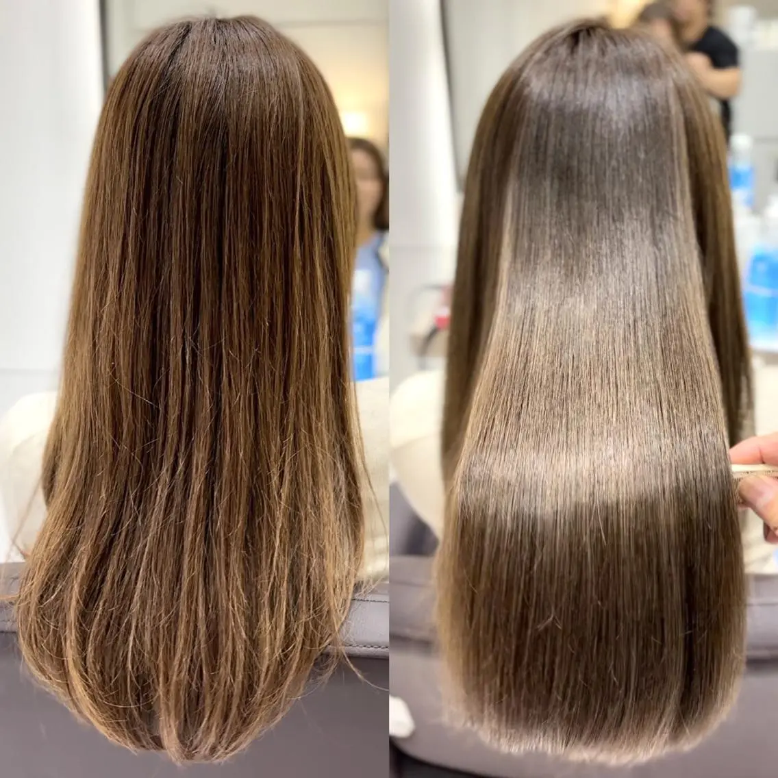ロング EIGHT plum TOKIOリミテッドのヘアスタイル