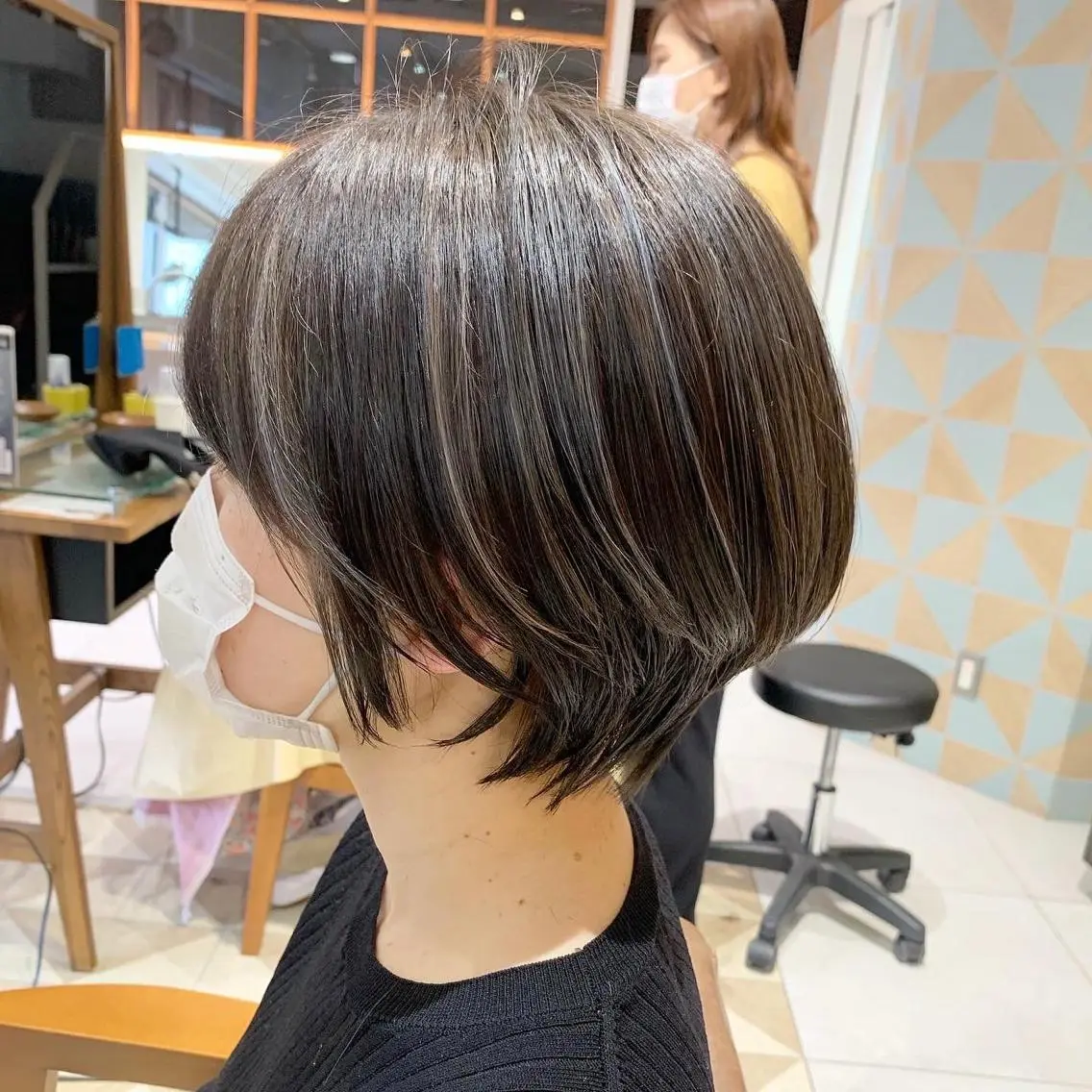 カラー ヘアカラー 須藤 向日葵のヘアスタイル