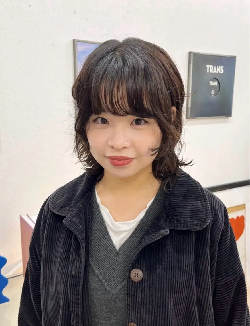 ショート ボブパーマ🥣KON コンナツミのヘアスタイル