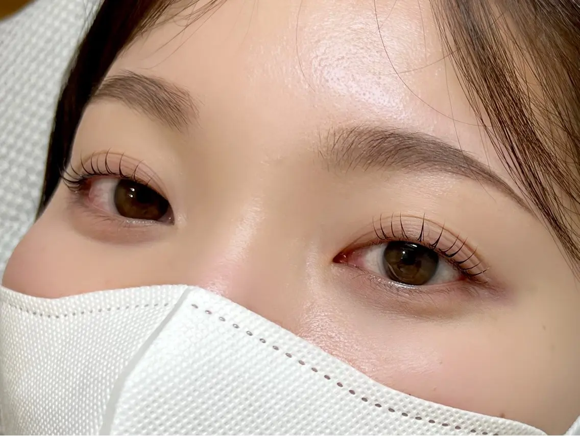 当日予約限定🎀まつげパーマ　ケラチントリートメント付きの写真