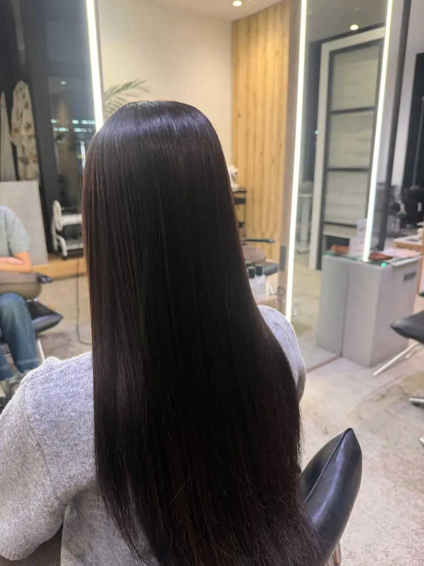 ロング ヘアカラー 増田 勇人のヘアスタイル