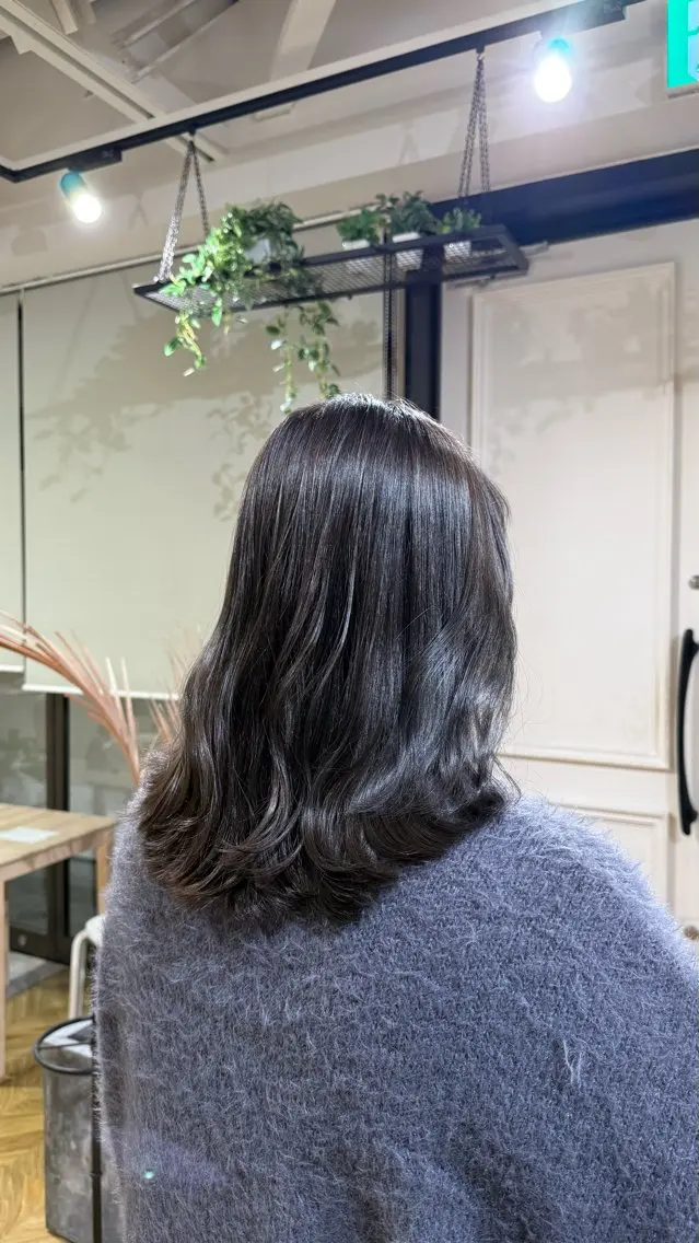 ミディアム カラー 透明感カラー 【yate'】rinのヘアスタイル