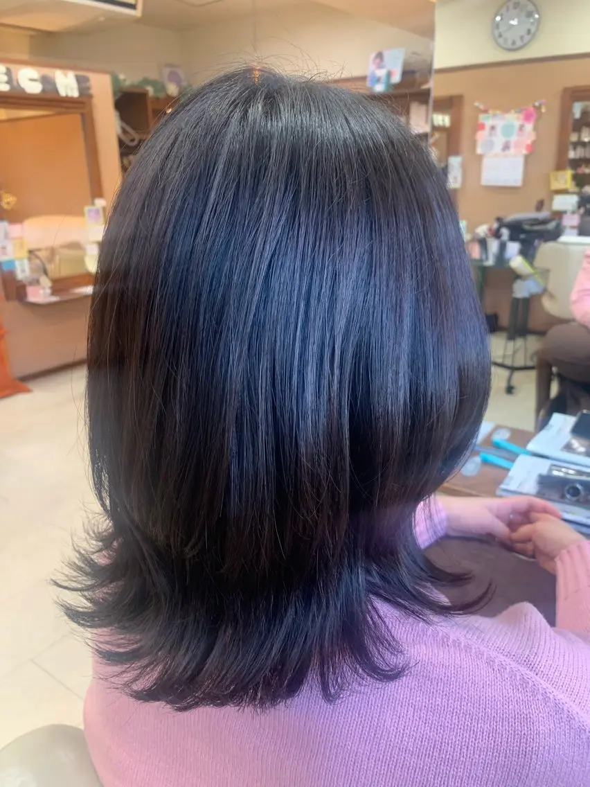 ミディアム ヘアアレンジ Fit（フィット） 齋藤のヘアスタイル