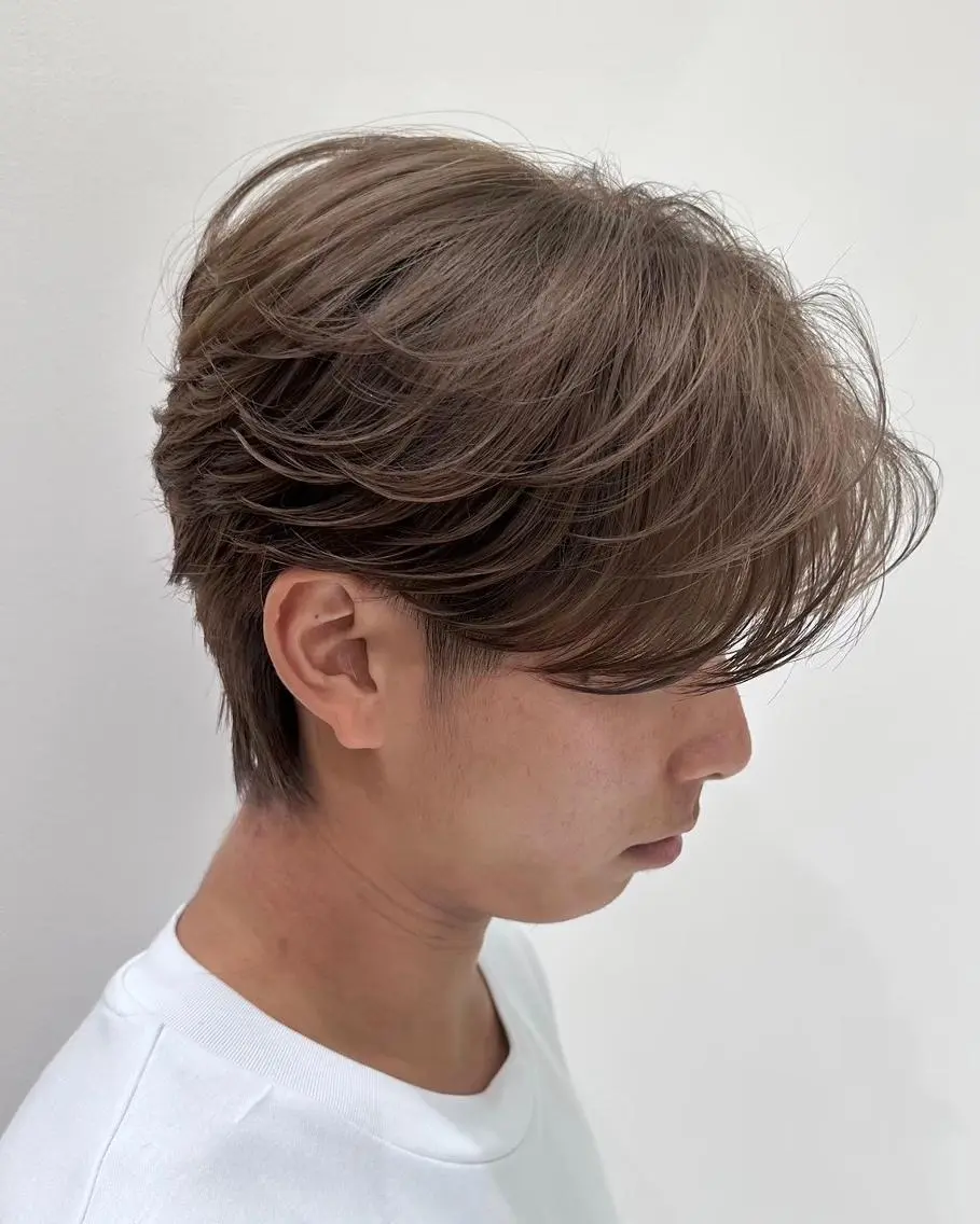 【メンズ必見💫】カット＋ブリーチ無しダブルカラーの写真