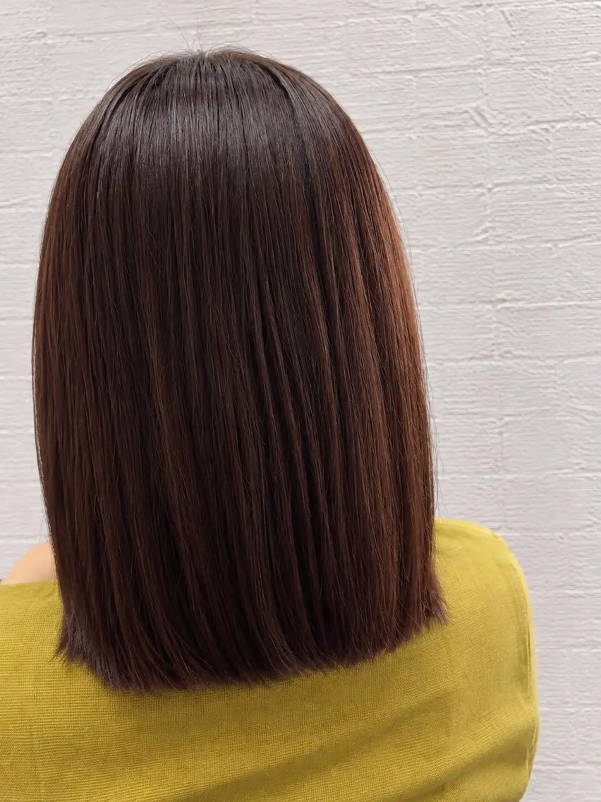 ミディアム カット ヘアカラー トリートメント 井上椋介 【Recharme】のヘアスタイル